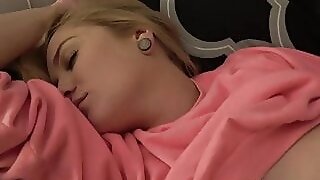 Teen Stepdaughter Cums For Massive Cock - Chloe Foster