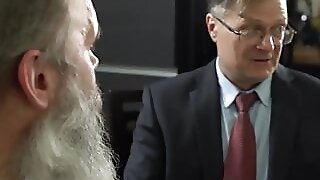 Oldgoesyoung Sofy and two old men