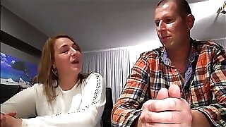 Belgian couple in their first video