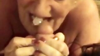 Granny blowjob collection