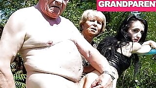 Rejuvenating Grandpa's Worn Out Cock with Granny