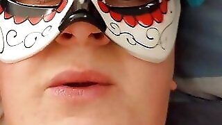 British Chubby wife moans while being fucked