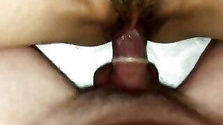 asian milf takes big white cock