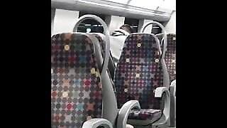 Filipa fucks on the train