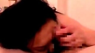 Fat Mature Woman Giving Blowjob Licked By Young Guy On The Bed