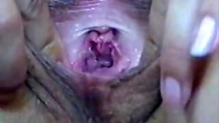 mature pussy,closeup view,first stretch and then fucking