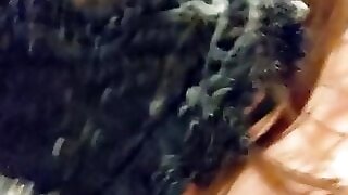 British Chubby wife sucks