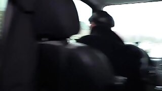 BumsBus - Teen German PAWG Mini Hotcore Car SEX with Mature Guy - LETSDOEIT